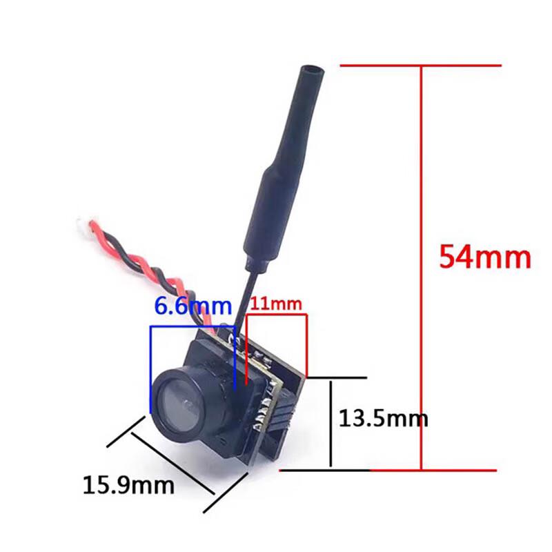 Microcamera FPV Xingongpai con VTX da 25mW