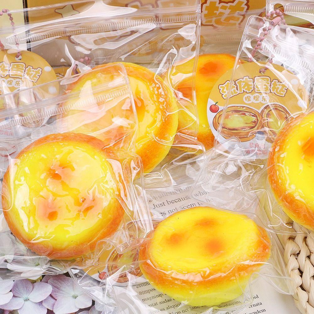 

Моделирование Еда Яйцо Пирог Сжать Игрушки TPR Мультфильм Непоседа Игрушки Розыгрыши