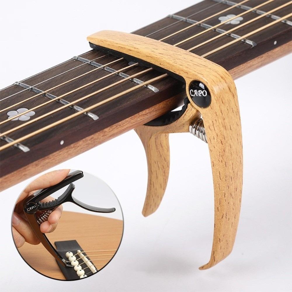 Excellent Guitar Capo Adjustment Clip Precise Metal Tuning Easy Clamp for Acoustic Electric Guitar Durable Guitar Tuner Clip