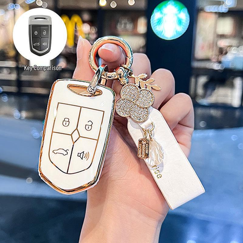Borgward BX5/BX7 High-Grade Key Case: Protective Shell with Buckle for Men and Women
