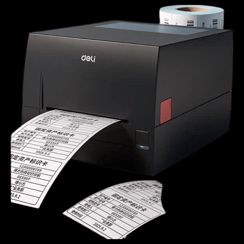 

Deli GE559T 300dpi Thermal Transfer Desktop Printer CN plug (adapter included)