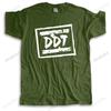 DDT Tee Russian Band Logo Merchandise for Men Short Sleeve Crewneck Cotton Custom Boyfriend Basic Tees Shirt Big Size