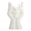 Ceramic Vase Human Shape Art Personalized Vase Living Room Flower Arrangement Flower Pot L