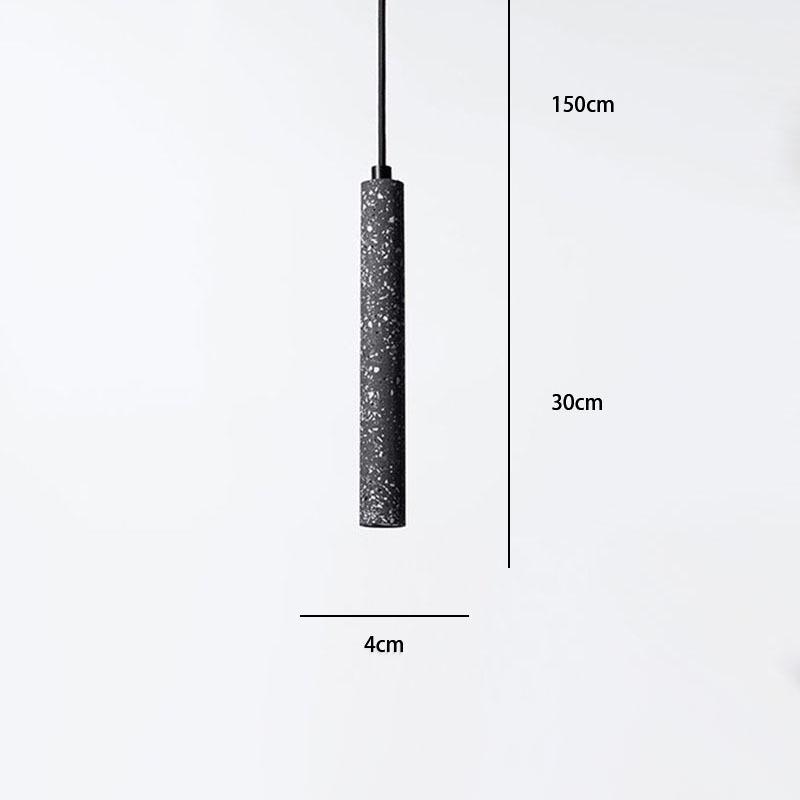 Minimalist Terrazzo Cement Pendant Light for Coffee Shops & Bedrooms