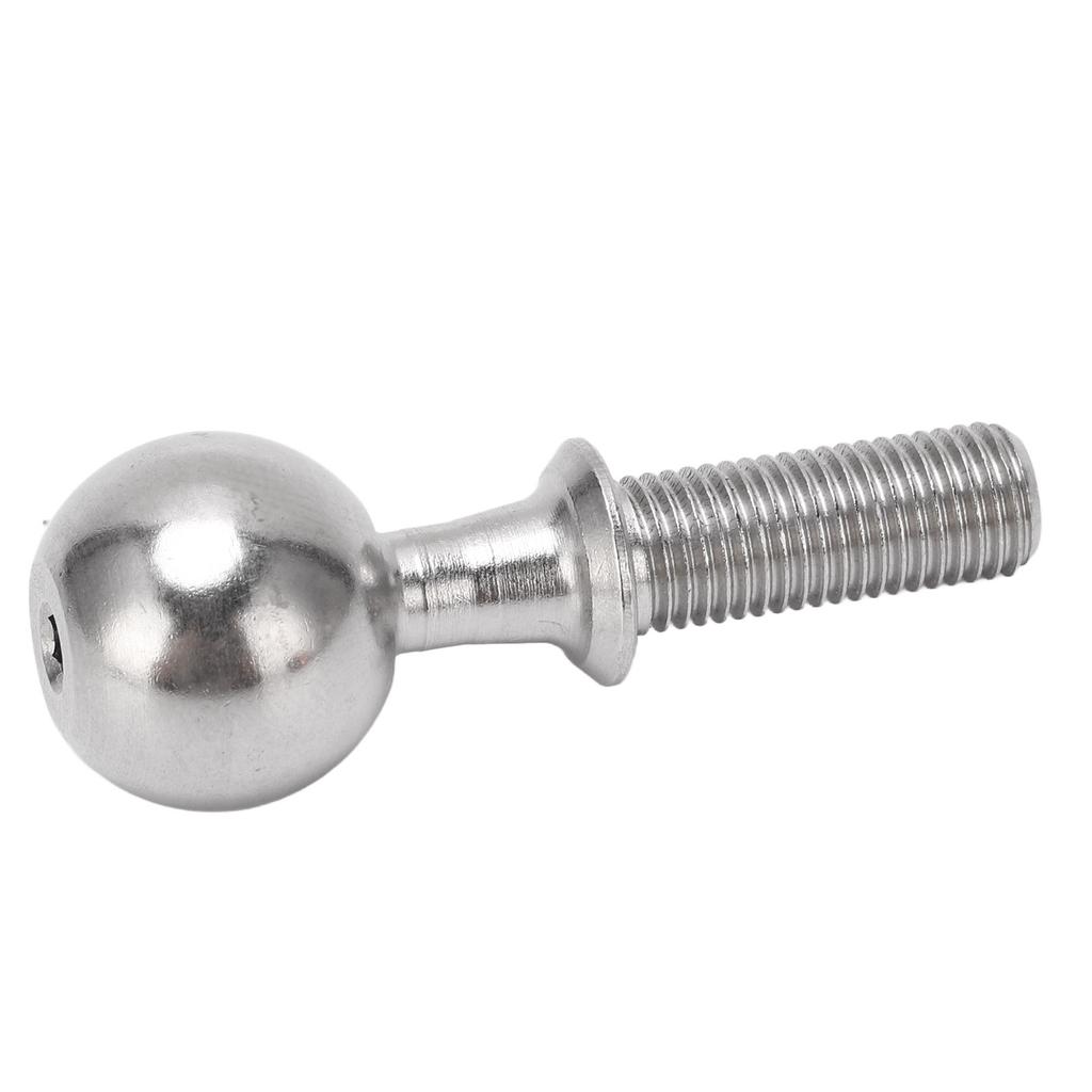 4 szt. Śruba z głowicą kulową ze stali nierdzewnej z czopem kulowym dla ARRMA INFRACTION 6S 1/7 dla TYPHON 6S 1/8 Samochód RC Srebrny