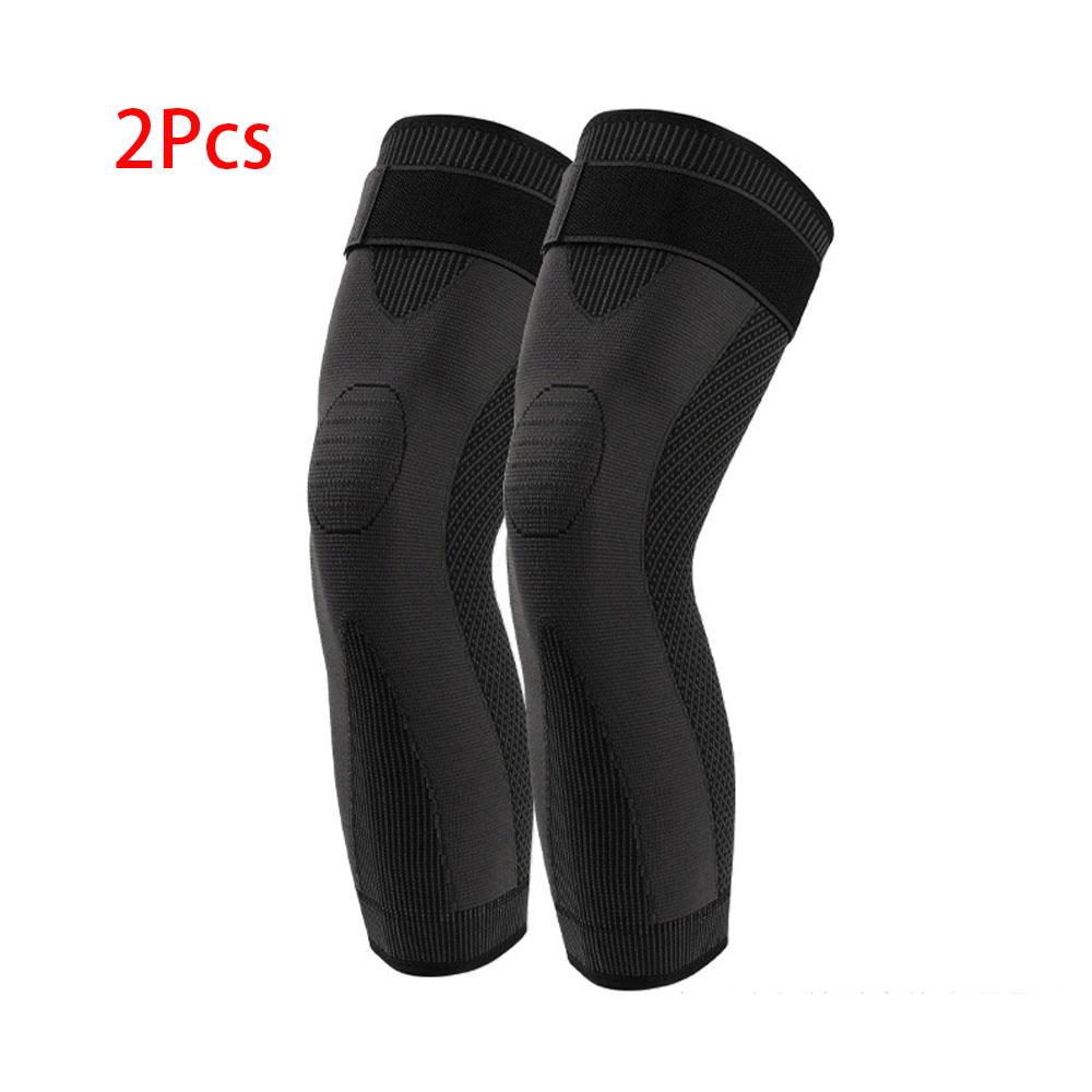2pcs elastic compression sleeve, for thigh, calf, knee support, warm and extended Men's and Women's leg sleeves, one size fits