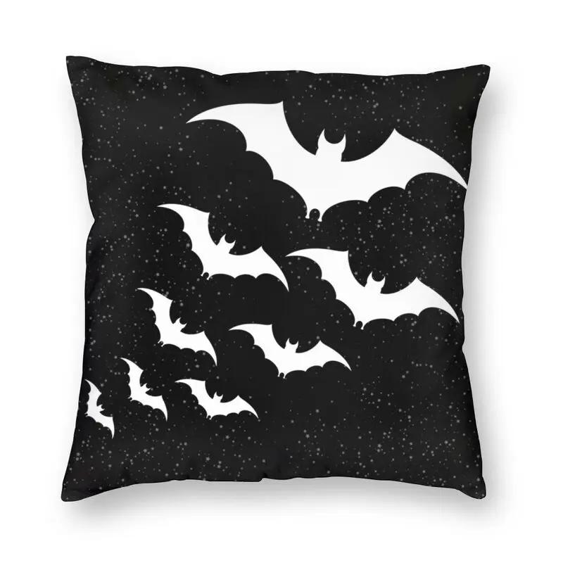 halloween witch crow square pillowcase decoration gothic mystery magic  cushion sofa car   kama casal