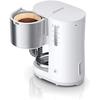 Machine À Café Filtre - Braun - KF 1500 WH - 10 Tasses - Compatible Lave-vaisselle - Blanc