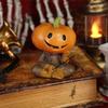 Pumpkins Scarecrows Fishing Figurine Personalized Office Desk Shelf Decoration For Halloween