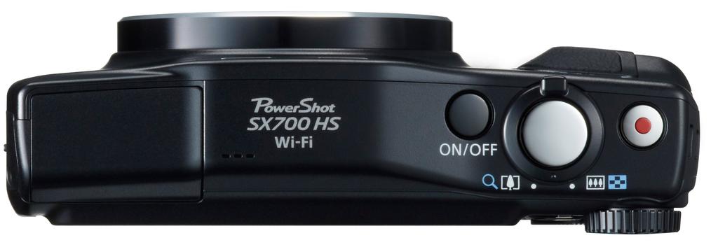 Canon PowerShot SX700 HS Digital 30x Optical Camera, Black, Zoom, PSSX700HS(BK)