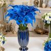 10pcs Artificial Flowers Horseshoe Lotus Wedding Wreath Home Room Table Festival Decor Outdoor Garden Yard Bridal Bouquets Gifts