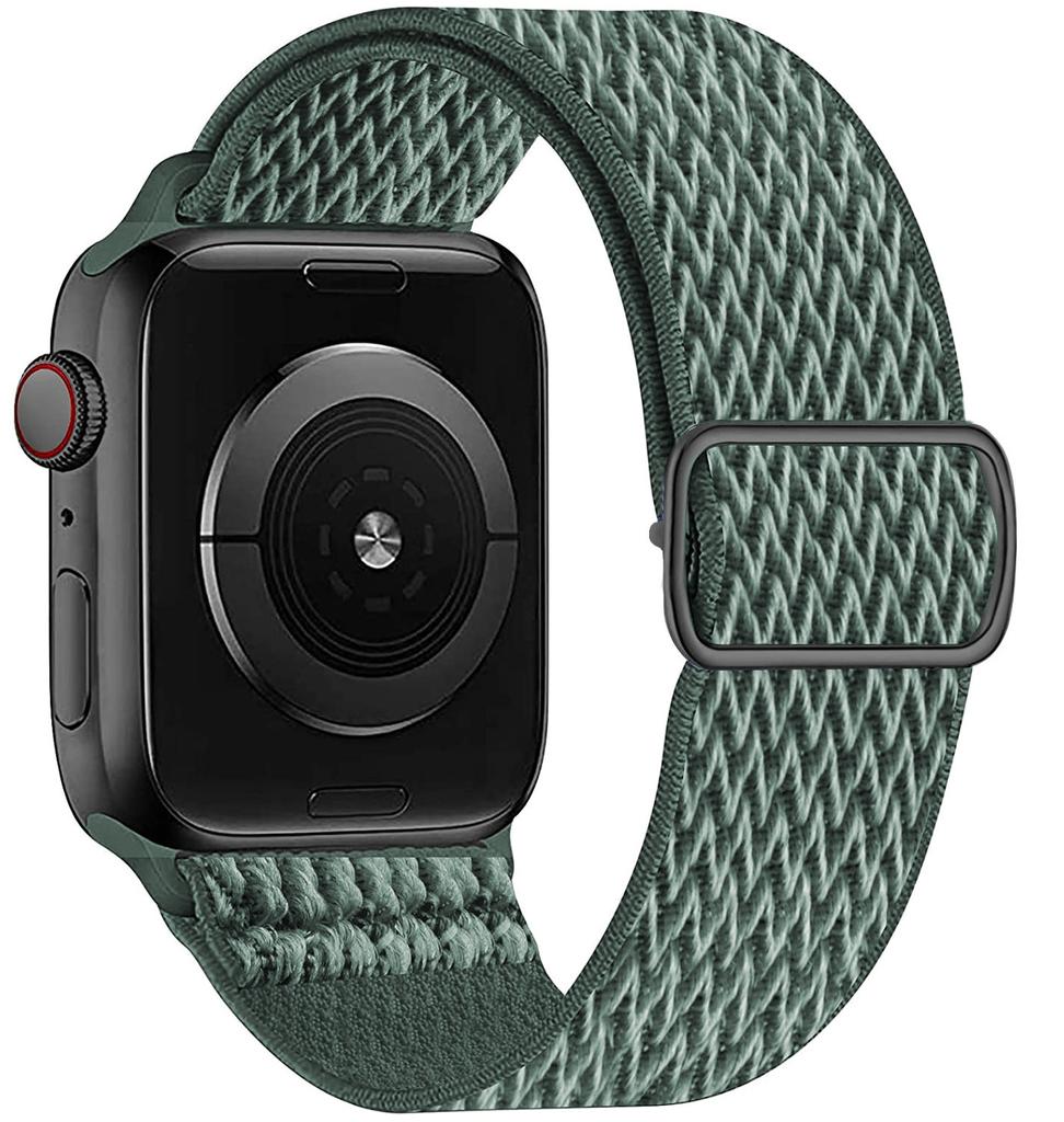 Scrunchie Strap for Apple watch ultra 2 band 49mm 44mm 40mm 45mm 41mm 46mm Elastic Nylon bracelet iWatch series 3 6 se 7 8 9 10