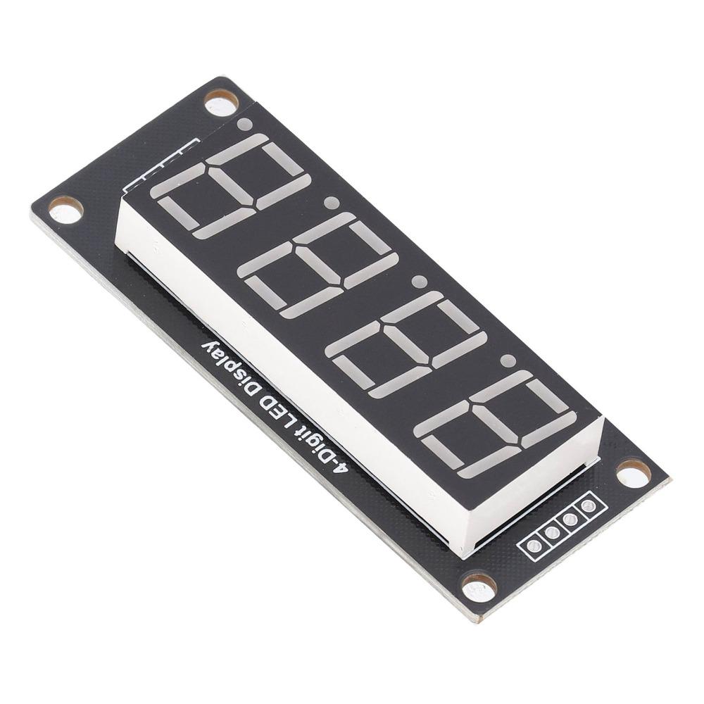 4Pcs 0.56 Inch Digital Tube LED Display 4 Bits 7 Segments PCB Clock Module  Clock Projects