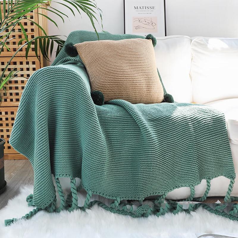 

LISM Chunky Knit Throw Blanket