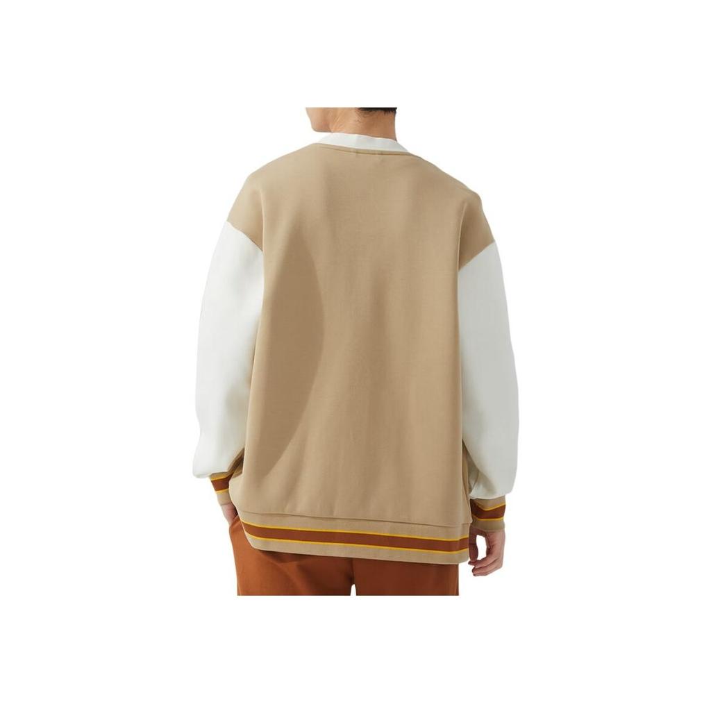 Puma Color Block Casual Long Sleeve Jacket Unisex Jacket Khaki 625798-83