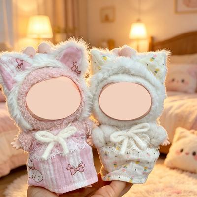 [Cloth Only] Sweetheart Cat-Ear Set Pendant Sweet Dress Doll Accessories