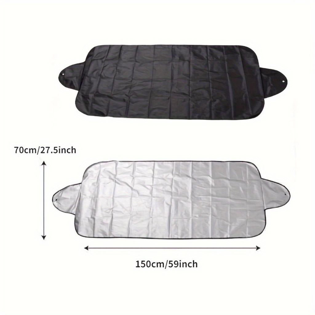 Universal Car Windshield Snow Cover - Frost Ice Rain Sun Protector for Most Cars SUVs 1PC Auto Windscreen ShieldWindshield Sunshades 1