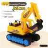 Large Children's Inertia Excavator Toy - Engineering Vehicle Model for Kids