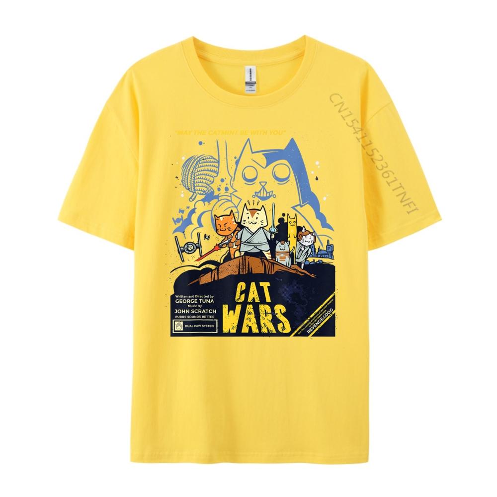 Katzenkriege Für Katzenliebhaber Perfektes Lustiges T-Shirt Artikel Niedrigste Preise Frau Weißes T-Shirt Mann Koreanisch