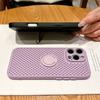 Heat Dissipation Mesh Ring Holder Stand Case for iPhone 16E 16 15 14 13 12 11 X XS XR 8 7 Plus Pro Max Shockproof Cooling Cover