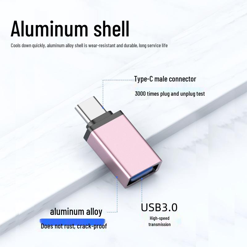 Type-C to USB 3.0 Mobile Converter OTG Adapter - Compatible with iPad, Huawei, Apple