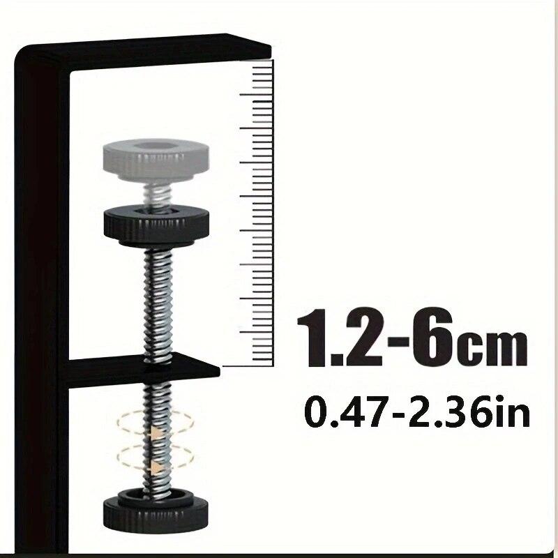 Desk Under Cable Tray Management No Drill Metal Mesh Cable Management Under Desk With Clamp Mount