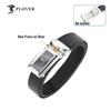 PLOVER Men's Automatic Buckle Leather Belt