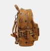 [Gebraucht] Klassische All-Over-Logo-Nieten Drei-in-Eins Beschichtetes Canvas Schulter-Crossbody-Rucksack - Gut #1F0KJKR