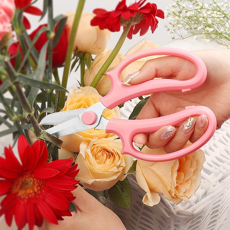 Gardening Scissors Florists Professional Flower Arranging Shears Multifunctional Household Pointed Scissors Plant Pruning Tools