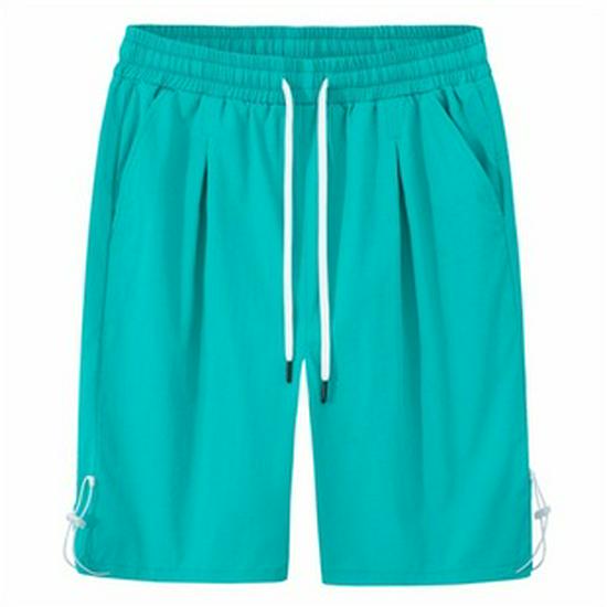 Men's Trendy Cotton Linen Mid-Length Shorts - Plus Size Casual Sportswear