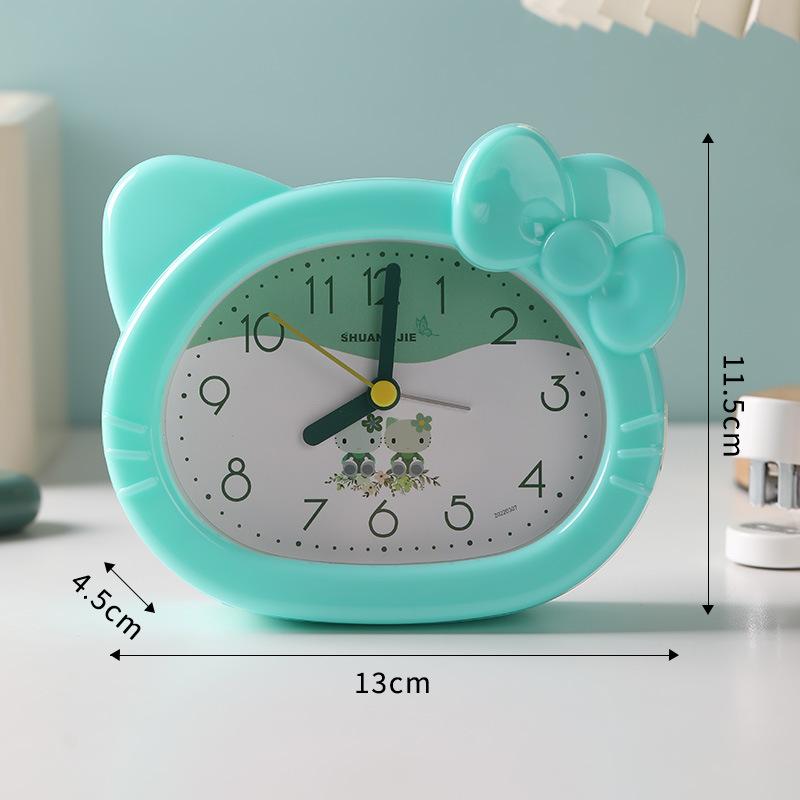 Scan the second alarm clock timer student using desk cartoon clock bedroom living room internet celebrity creative cute clock