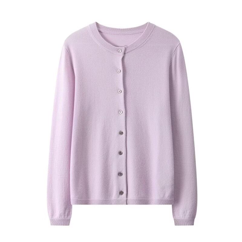 Kevanshe Classic Pure Cashmere Cardigan for Women