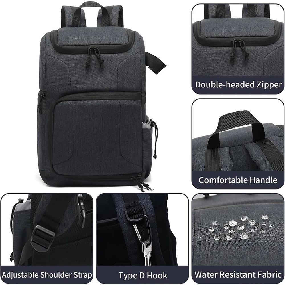 Waterproof Dslr Camera Backpack Laptop Compartment 15.6 Inch Anti-theft Photo Video Bag For Canon Nikon Sony Outdoor Travel
