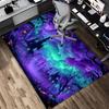 haunted house forest Crystal Velvet chair mat Area Rug - Non-Slip, Floor Mat, Office Desk Chair Rugs, Bedroom Decor.Christmas Gift-1106063
