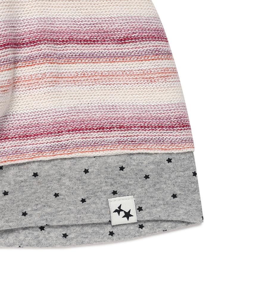 CAVISH Twin Star Striped Beanie Pink(Cv2Gsuab22A)