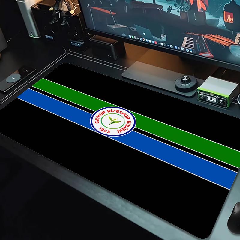 Caykur Rizespor Color Mouse Pad Large Gaming Table Cushion Non-slip Laptop Tablet Big Mousepad XXL Mat Mini PC Playmat With Lock edge