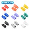 50Pcs RJ45 Strain Relief Boots OD7.0, CAT6 CAT7 Ethernet Cable Plug Connector Covers, 10 Colors Network Cable Boots