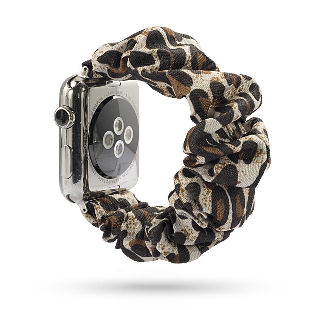Scrunchie Strap for apple watch band 44mm 40mm 45mm 41mm 38mm 42mm 49mm correa bracelet iwatch series 4 5 6 3 SE 7 8 9 ultra 2