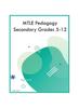 The MTLE Pedagogy Secondary Grades 5-12 Book