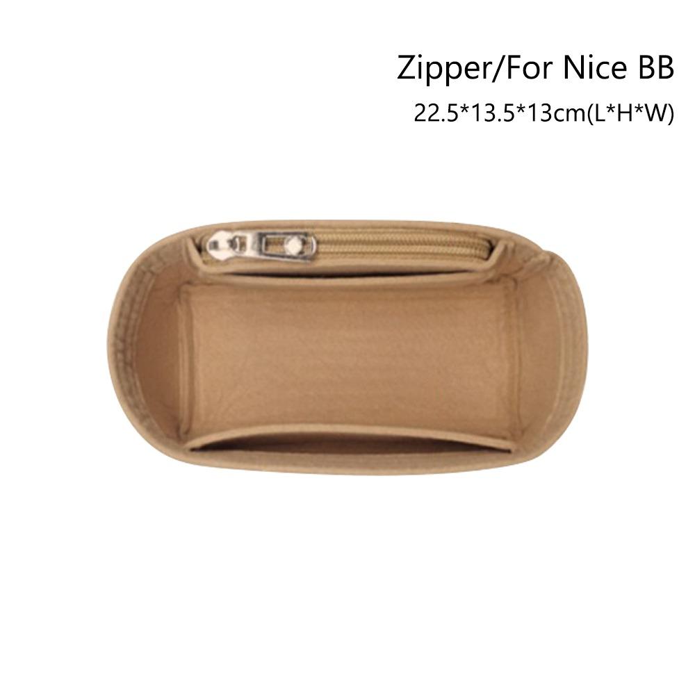 Filz Einlage Organizer Tasche Handtasche Tragetasche Innentasche für LV Nice Nano/Mini/BB