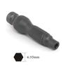 Precision Aluminum Alloy Handle for Shank 1/4" Bits Comfortable Mini ScrewDriver 6.35mm Holder Repair Open Tools Professional