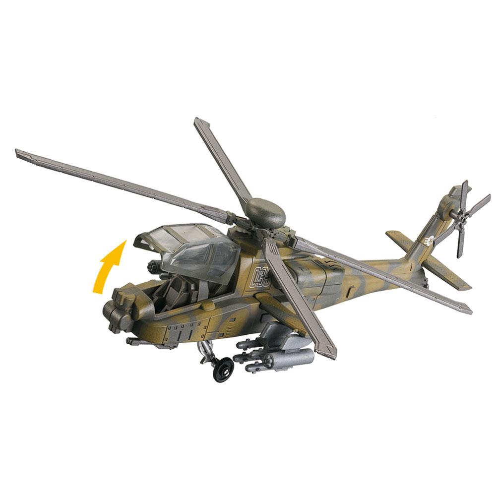 AH-64 Блоки Самолеты Игрушка Американский Вооруженный Вертолет Apache AH64 ABS Модель Самолета 1:Коллекция миниатюрных самолетов в масштабе 72. Подарок для мальчика