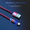 USLION 2M Magnetisches Micro-USB-Kabel für iPhone Typ C Ladelademagnet Ladegerät USB Typ C Kabel