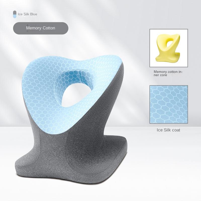 Memory Foam Nap Pillow For Travel Headrest Neck Support Cushions Office Rest Lunch Break Pillow Orthopedic Student Desk Sleeping