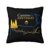 Buen Camino De Santiago Throw Pillow Case Home Decor Cushions Cover For Sofa Car Seat Square Polyester Pillowcase