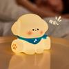 Rechargeable Silicone Night Light - Tap to Illuminate, Ideal for Bedside and Gifts