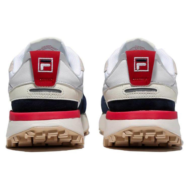 FILA Zagato Comfortable Low-Top Lifestyle Sneakers Unisex sneakers White Blue Red 1RM02218E_077