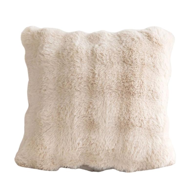 3D Мягкие плюшевые наволочки с кроликами меховые подушки чехол для дивана спальни дома X3UC хаки 8329₽