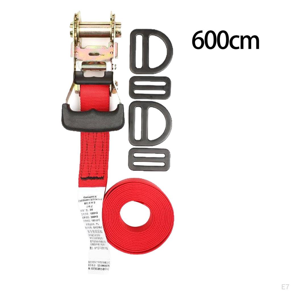 Heavy Duty Ratchet Strap for Outdoor Equipment Securement