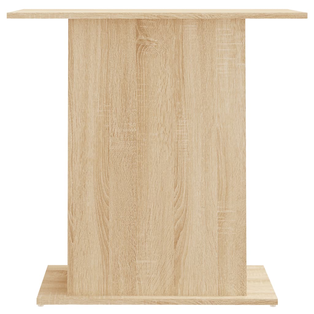Aquarium Stand Sonoma Oak Finish 75 x 36 x 72.5 cm Particleboard